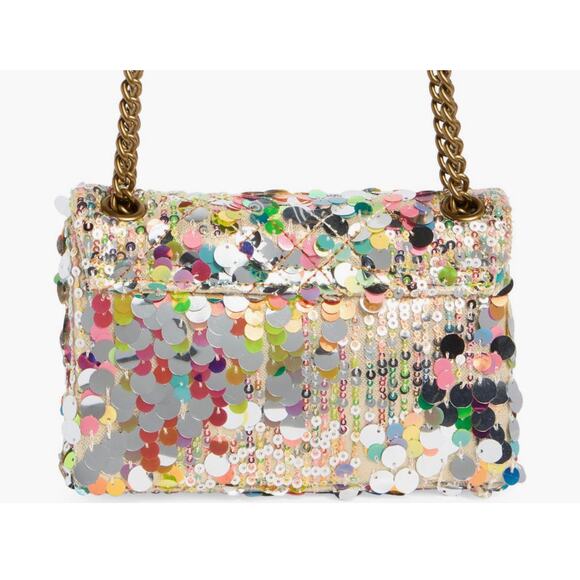 Kurt Geiger Multicolor Sequin Shoulder Bag - Picture 2 of 6